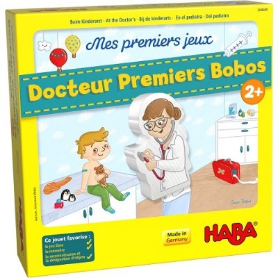 Caixa de jogo infantil HABA 'Docteur Premiers Bobos'