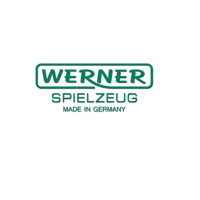 Logotipo verde WERNER SPIELZEUG MADE IN GERMANY