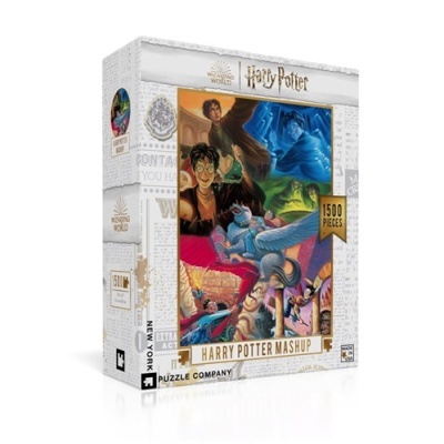 Caixa do puzzle Harry Potter Mashup com 1500 peças