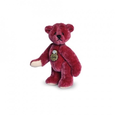 Urso de peluche vermelho com medalha Teddy Collection