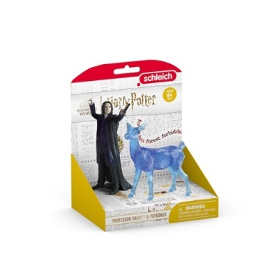 Brinquedo Schleich Professor Snape com Patrono azul
