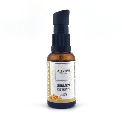Frasco pequeno de óleo vegetal Valentina Body Care GÉRMEN DE TRIGO
