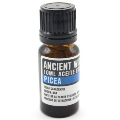Frasco pequeno de óleo essencial ANCIENT WISDOM PICEA 10ml