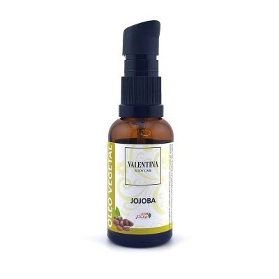Frasco de óleo vegetal de jojoba Valentina Body Care