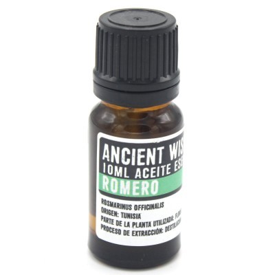 Frasco de 10ml de aceite essencial de romero da Ancient Wisdom