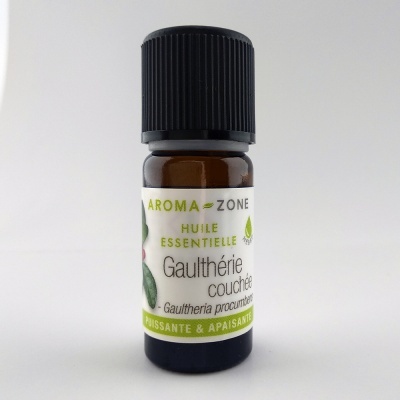 Frasco de óleo essencial AROMA ZONE Gaulthérie couchée