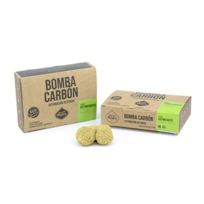 Embalagens castanhas com bombas de carvão activado anti-mosquito