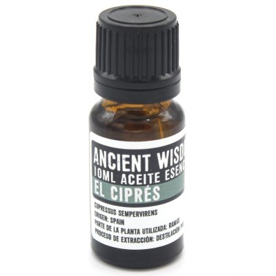 Frasco de óleo essencial Ancient Wisdom El Ciprés 10ml