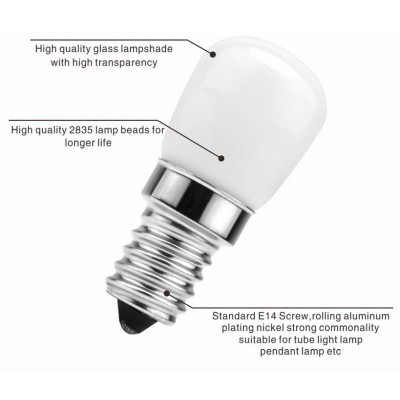 Lâmpada branca com base metálica padrão E14