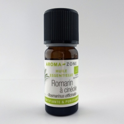 Frasco de óleo essencial de romarin à cinéole da Aroma-Zone