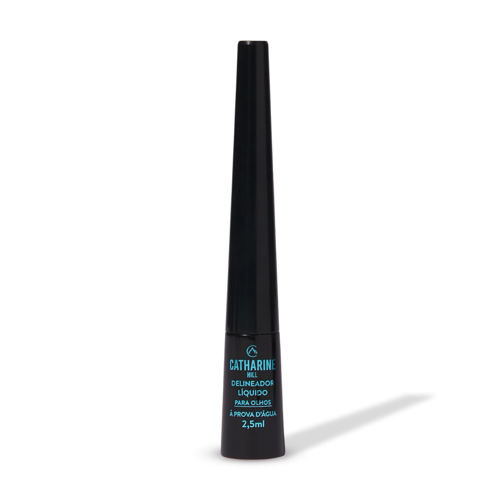 Delineador líquido preto Catharine Hill 2,5 ml à prova dágua