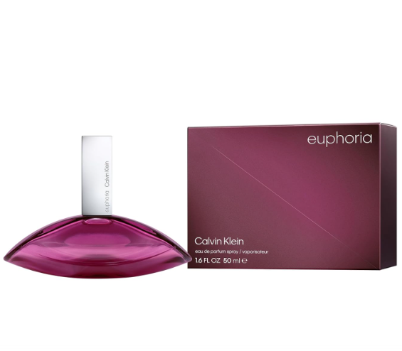Frasco e embalagem do perfume Euphoria Calvin Klein