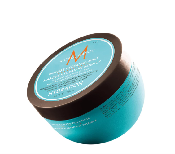 Máscara hidratante intensa MOROCCANOIL azul e castanha