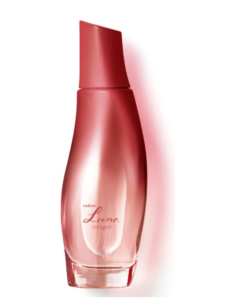 Frasco de perfume Rosa Natura Luna Coragem