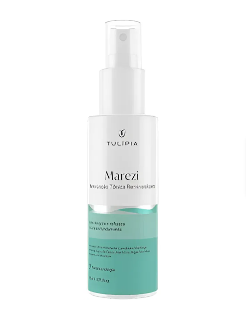 Frasco de spray TULIPIA Marezi com líquido azul