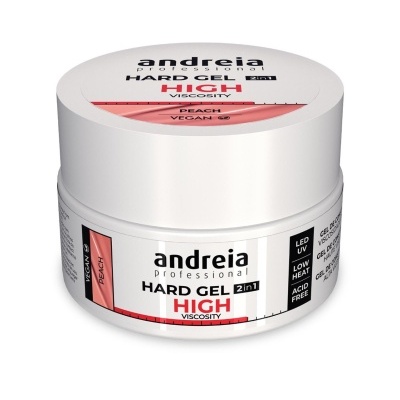 Frasco branco de gel para unhas Andreia professional High Viscosity