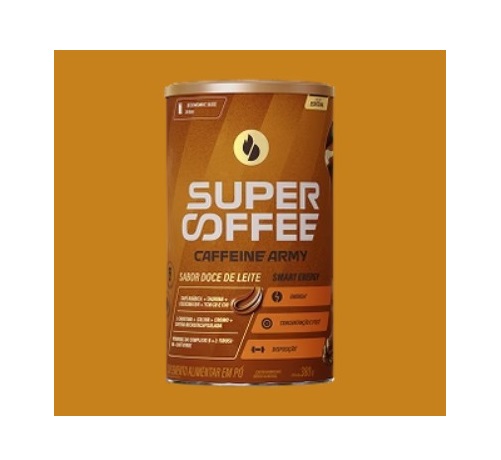 Lata de café Super Coffee sabor doce de leite