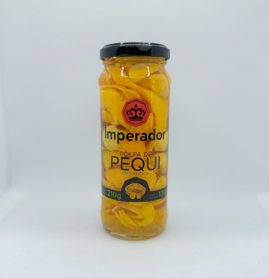 Frasco de polpa de pequi em conserva da marca Imperador