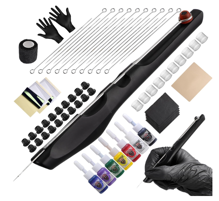 Kit de manicure com ferramentas, esmaltes coloridos, luvas e acessórios para unhas de gel