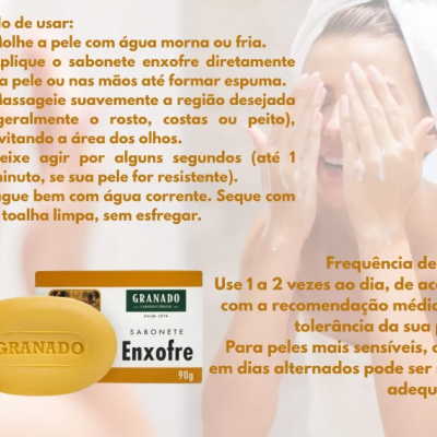 Kit&#x20;6&#x20;Sabonetes&#x20;Granado&#x20;Enxofre&#x20;90g