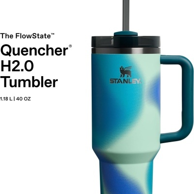STANLEY&#x20;Quencher&#x20;Caneca&#x20;T&#x00E9;rmica&#x20;1,2L&#x20;&#x28;Coastal&#x20;Teal&#x20;Motion&#x29;&#x2705;PRONTA&#x20;ENTREGA