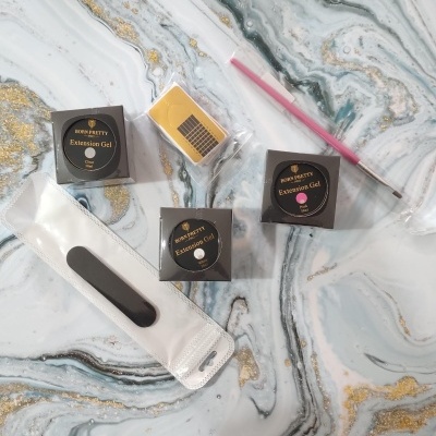 Kit&#x20;Gel&#x20;de&#x20;Constru&#x00E7;&#x00E3;o&#x20;Branco&#x20;Transparente&#x20;Rosa