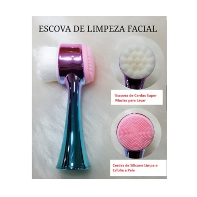 Escova&#x20;Limpeza&#x20;Facial&#x20;2&#x20;Em&#x20;1&#x20;Massagem&#x20;Esponja&#x20;Skin&#x20;Care