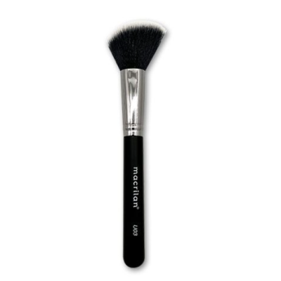 Pincel&#x20;Macrilan&#x20;U03&#x20;Profissional&#x20;Chanfrado&#x20;Blush