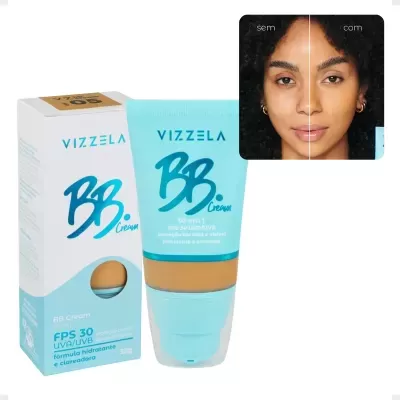Bb&#x20;Cream&#x20;Vegano&#x20;10&#x20;Em&#x20;1&#x20;-&#x20;Cores&#x20;-&#x20;Vizzela