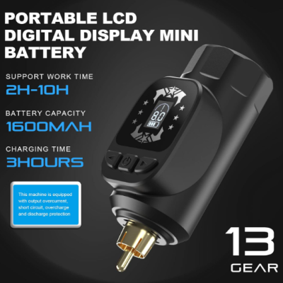 Kit&#x20;de&#x20;Tatuagem&#x20;sem&#x20;Fios&#x20;-&#x20;Pen&#x20;Girat&#x00F3;ria&#x20;Fonte&#x20;de&#x20;Alimenta&#x00E7;&#x00E3;o&#x20;Iniciante