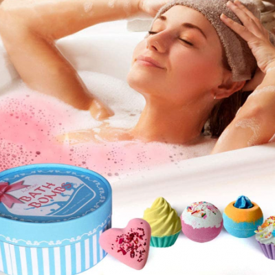 Bomba&#x20;de&#x20;Banho&#x20;Sais&#x20;&#x20;Relaxantes&#x20;e&#x20;Espuma&#x20;SPA&#x20;em&#x20;Casa