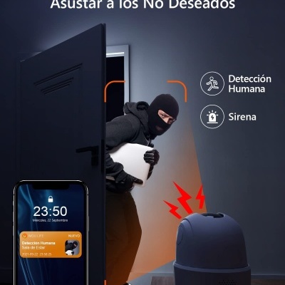 C&#x00E2;mara&#x20;IP&#x20;Wi-Fi&#x20;Interior&#x20;1080P&#x20;com&#x20;Detec&#x00E7;&#x00E3;o&#x20;de&#x20;Humano