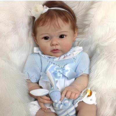 Boneca&#x20;Reborn&#x20;Baby&#x20;Dolls&#x20;Verdadeiro&#x20;Originais&#x20;Olhos&#x20;Abertos