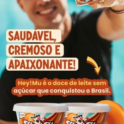 Hey&#x21;Mu&#x20;Doce&#x20;de&#x20;Leite&#x20;Zero&#x20;A&#x00E7;&#x00FA;car&#x20;&#x2013;&#x20;250g