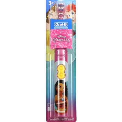Escova de dentes elétrica Oral-B Disney Princesas com desenho da princesa Moana