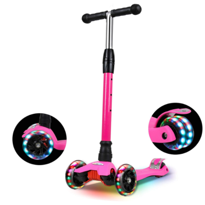 Scooter&#x20;Patinete&#x20;com&#x20;3&#x20;Rodas&#x20;-&#x20;Luzes&#x20;LED&#x20;Brinquedo&#x20;de&#x20;Crian&#x00E7;a