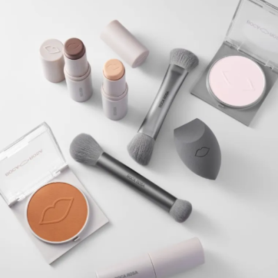 Boca&#x20;Rosa&#x20;Pincel&#x20;para&#x20;Maquilhagem&#x20;-&#x20;Duo&#x20;2&#x20;&#x2705;PRONTA&#x20;ENTREGA