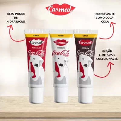 Carmed&#x20;Kit&#x20;Coca-cola&#x20;3&#x20;Hidratantes&#x20;Labiais&#x20;&#x2B;&#x20;Engradado&#x2705;PRONTA&#x20;ENTREGA
