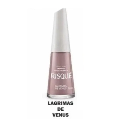 Esmalte de unhas Risqué LÁGRIMAS DE VÊNUS rosa nude