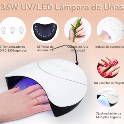 Kit&#x20;2&#x20;-&#x20;Unhas&#x20;em&#x20;Gel&#x20;Catalisador&#x20;UV&#x2F;LED&#x20;&#x2B;&#x20;12&#x20;Cores&#x20;&#x2B;&#x20;Base&#x20;&amp;&#x20;Top&#x20;Coat&#x20;&#x20;&#x2705;PRONTA&#x20;ENTREGA