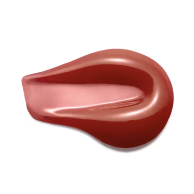 Escultura abstrata vermelha brilhante e rosa