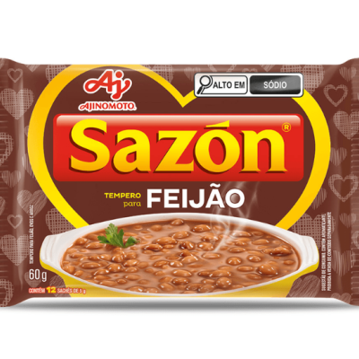Tempero&#x20;Em&#x20;P&#x00F3;&#x20;SAZ&#x00D3;N&#x00AE;&#x20;Para&#x20;Feij&#x00E3;o&#x20;60G&#x20;-&#x20;12&#x20;saquetas