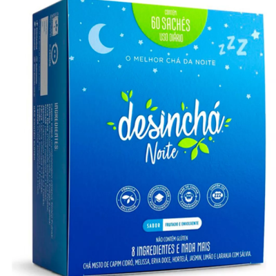 Ch&#x00E1;&#x20;Desinch&#x00E1;&#x20;Noturno&#x20;Suplemento&#x20;60un&#x20;-&#x20;Sabor&#x20;Natural
