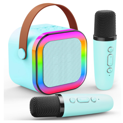 karaoke&#x20;2&#x20;Microfones&#x20;sem&#x20;Fios&#x20;Presente&#x20;para&#x20;Crian&#x00E7;a&#x20;&#x2705;PRONTA&#x20;ENTREGA