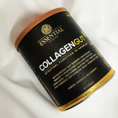 Essential&#x20;Nutrition&#x20;Collagen&#x20;Gut&#x20;Laranja&#x20;&#x2F;Blueberry&#x20;400ml