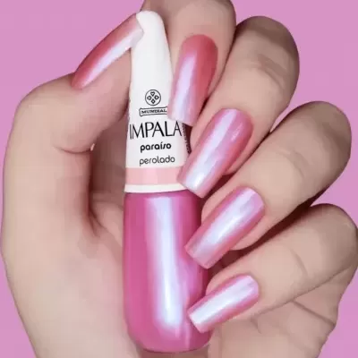 Kit&#x20;Esmalte&#x20;Impala&#x20;Manicure&#x20;7&#x20;Cores&#x20;Claras&#x20;Peroladas