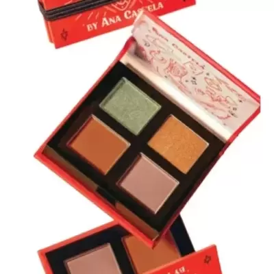 Paletas de sombras Avon LA BOLHADEIRA by Ana Castela com quatro tons coloridos