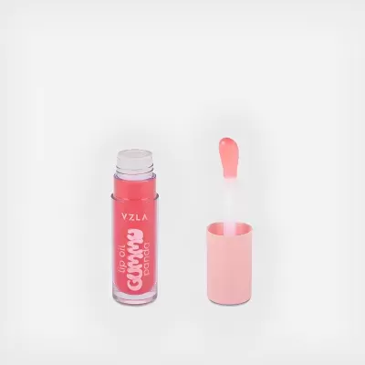 Lip&#x20;Oil&#x20;Gummy&#x20;Panda&#x20;Chaveiro&#x20;Hidratante&#x20;Brilho&#x20;&#x7C;&#x20;Strawberry&#x20;Jelly