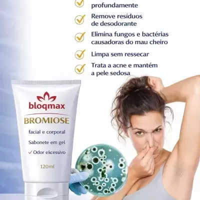 Bloqmax&#x20;Sabonete&#x20;Bromiose&#x20;Mau&#x20;Odor&#x20;Bromidrose&#x20;Acne&#x20;Kit&#x20;2uni