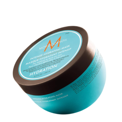 Máscara hidratante intensa MOROCCANOIL azul e castanha